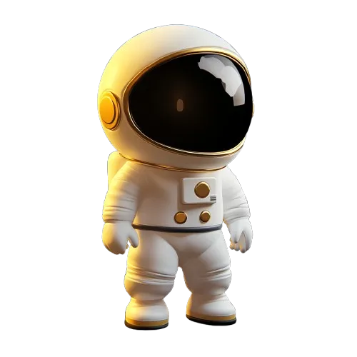 Astronauta flotando en el espacio