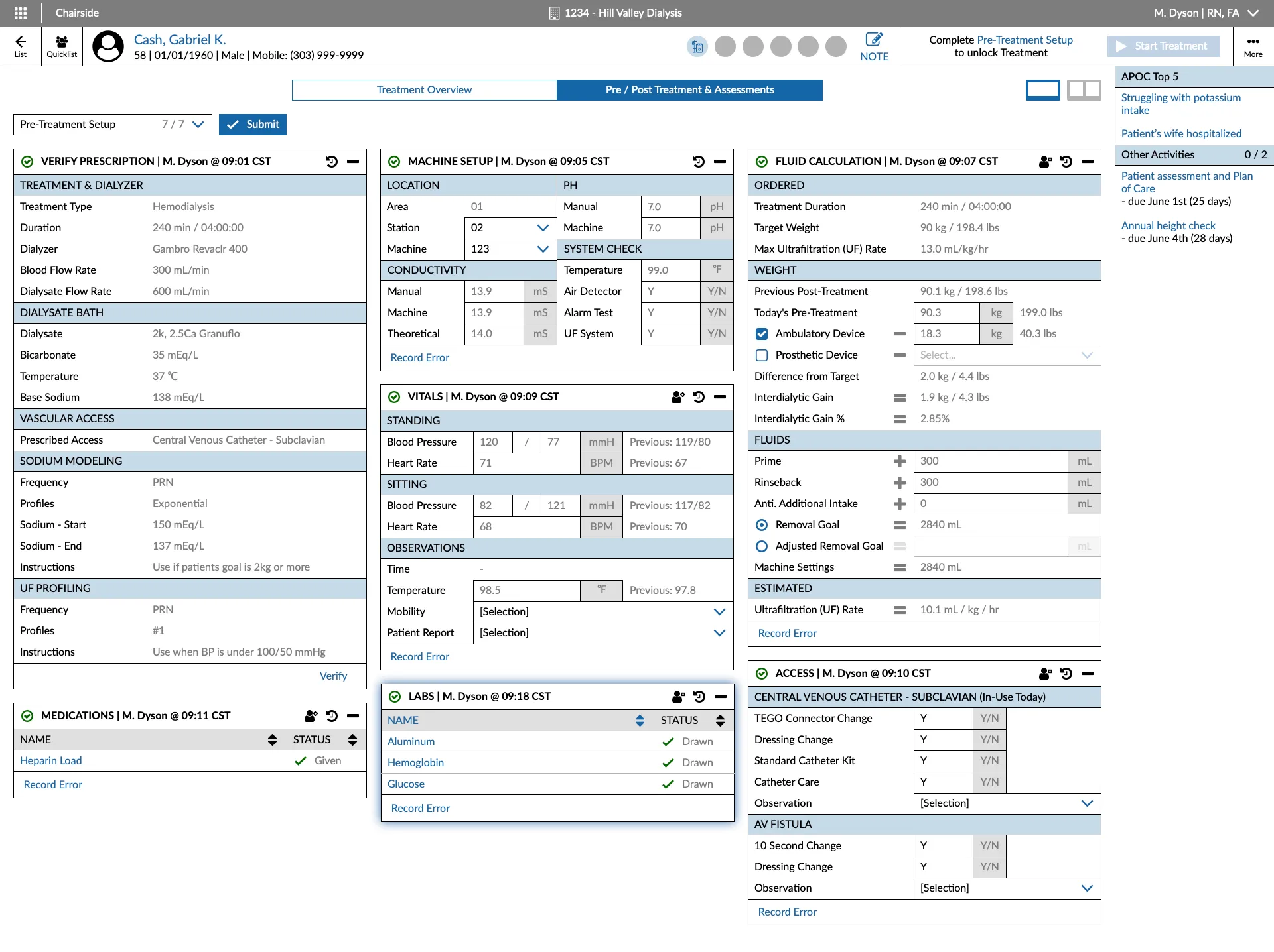 A visual of the proposed submit and validate page